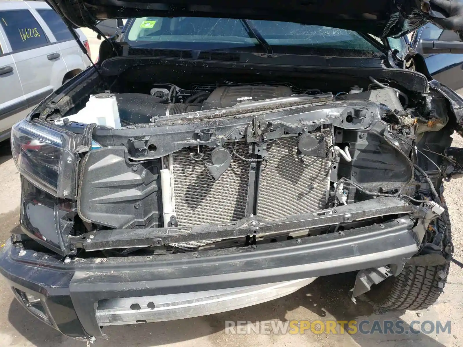 7 Photograph of a damaged car 5TFDY5F14LX950929 TOYOTA TUNDRA 2020