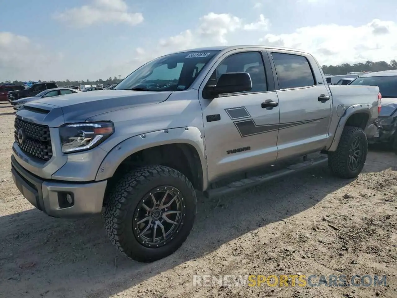 1 Photograph of a damaged car 5TFDY5F15LX874847 TOYOTA TUNDRA 2020