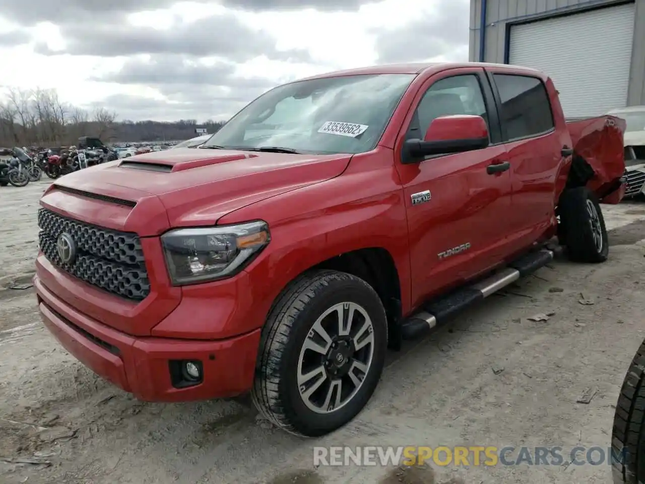 2 Photograph of a damaged car 5TFDY5F15LX946386 TOYOTA TUNDRA 2020