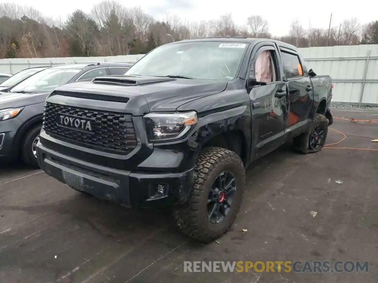 2 Photograph of a damaged car 5TFDY5F16LX895545 TOYOTA TUNDRA 2020