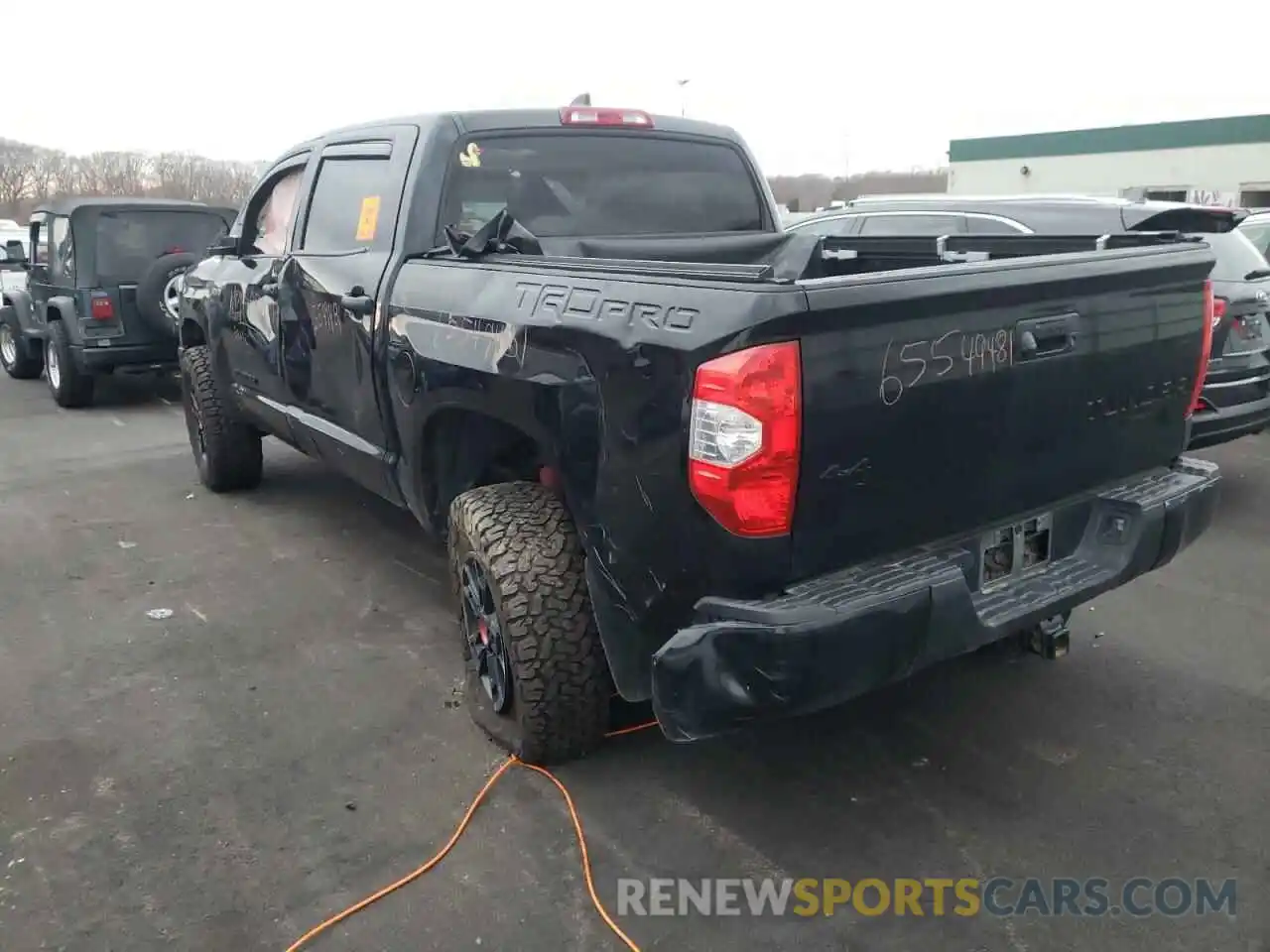 3 Photograph of a damaged car 5TFDY5F16LX895545 TOYOTA TUNDRA 2020