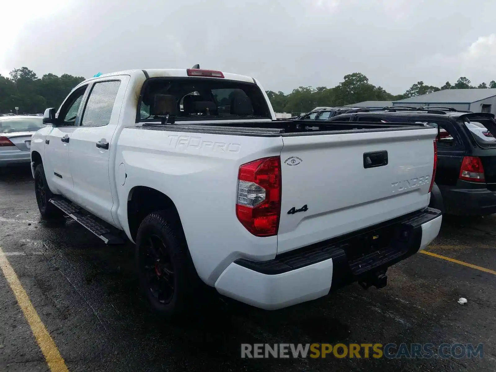 3 Photograph of a damaged car 5TFDY5F16LX901103 TOYOTA TUNDRA 2020