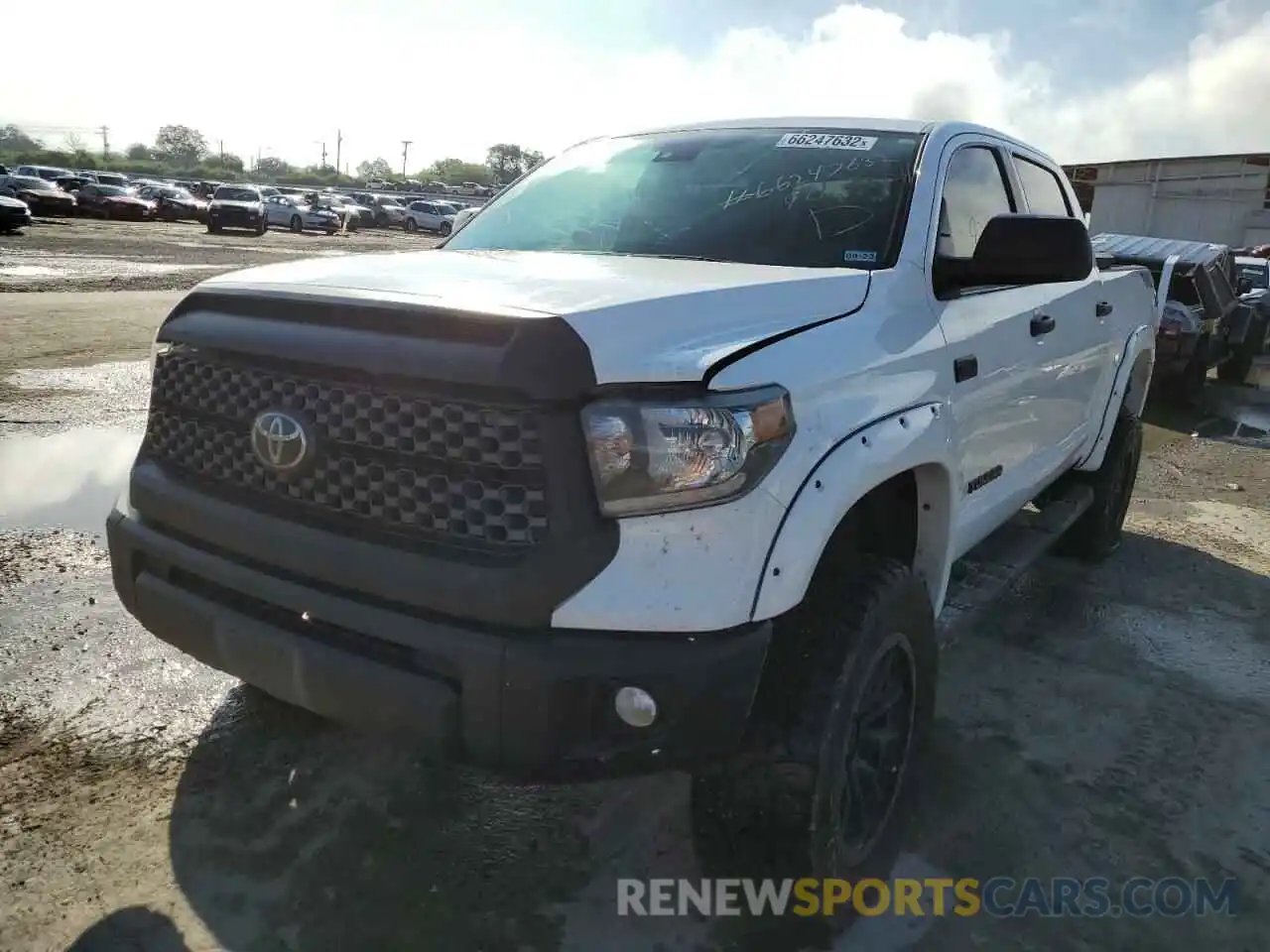 2 Photograph of a damaged car 5TFDY5F16LX907774 TOYOTA TUNDRA 2020