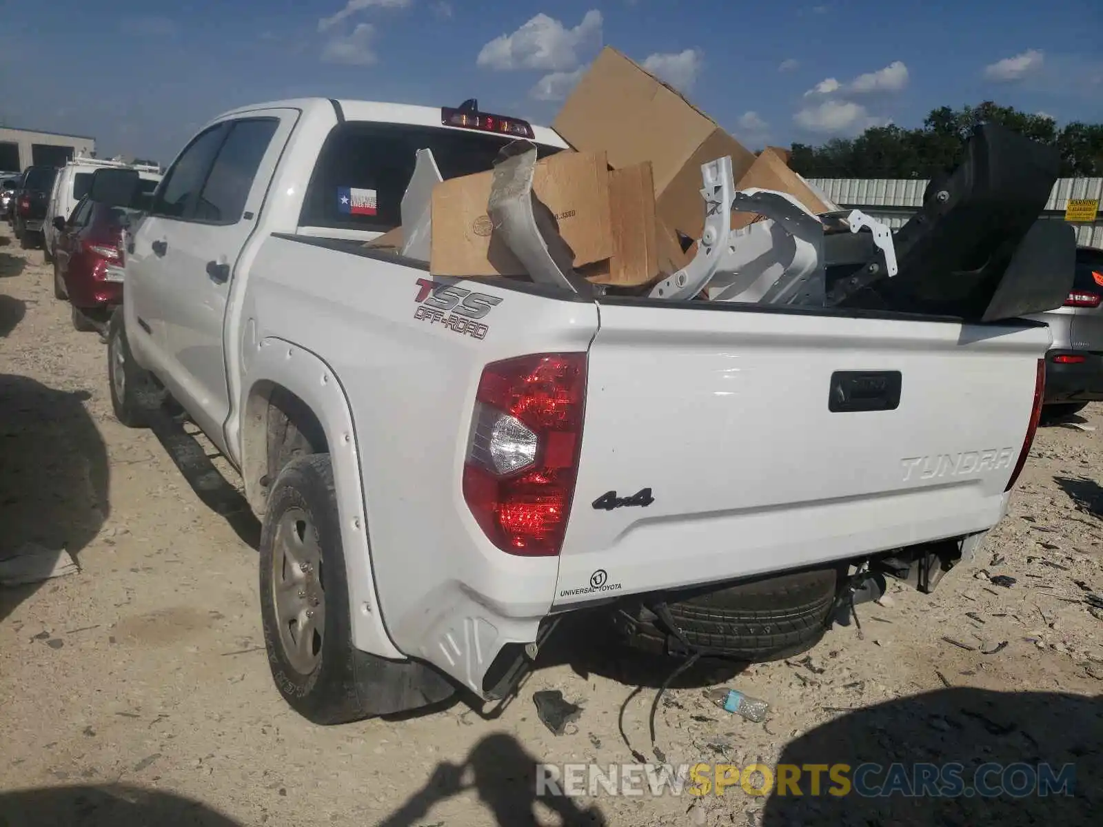 3 Photograph of a damaged car 5TFDY5F17LX886241 TOYOTA TUNDRA 2020