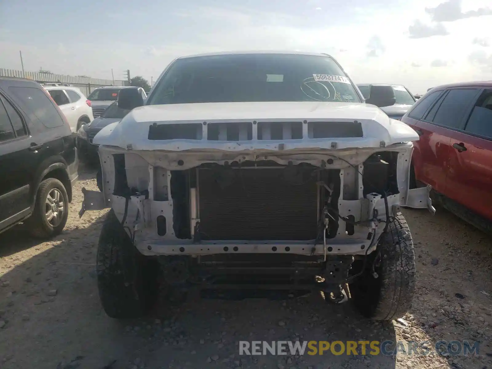 9 Photograph of a damaged car 5TFDY5F17LX886241 TOYOTA TUNDRA 2020