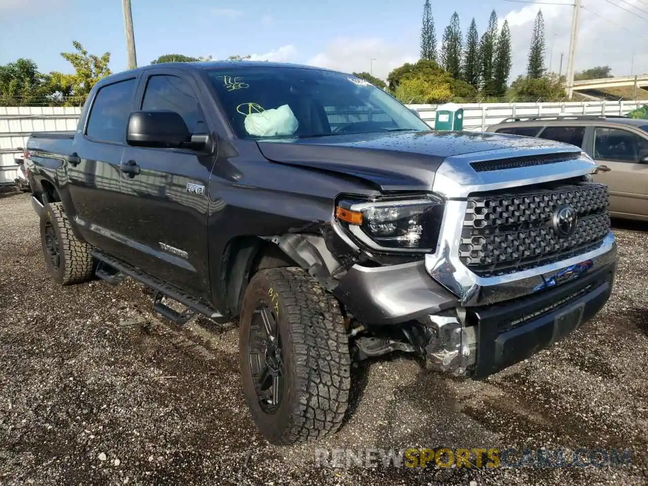 1 Photograph of a damaged car 5TFDY5F17LX899880 TOYOTA TUNDRA 2020