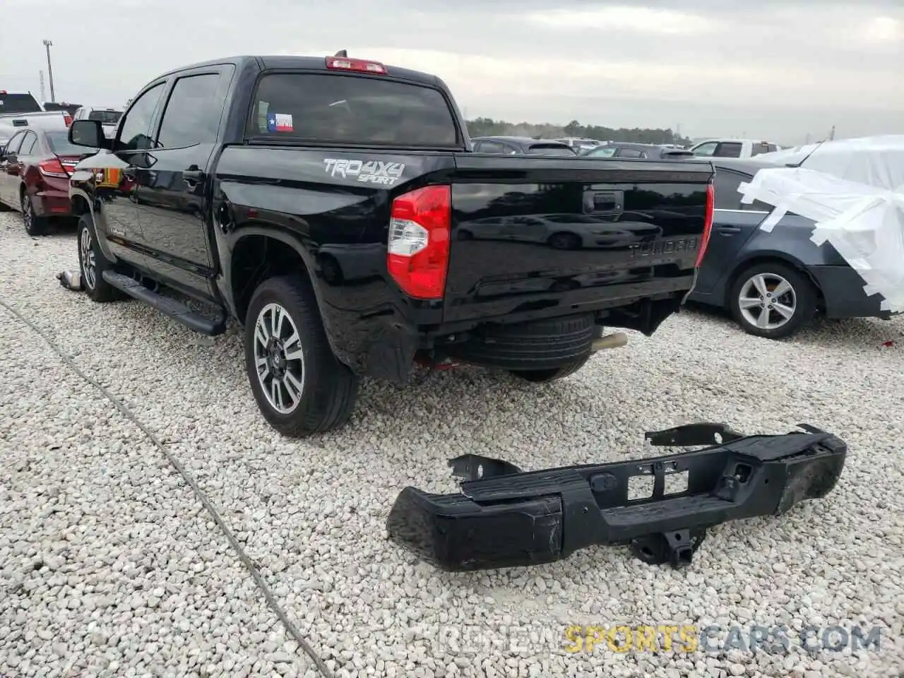 3 Photograph of a damaged car 5TFDY5F17LX901787 TOYOTA TUNDRA 2020