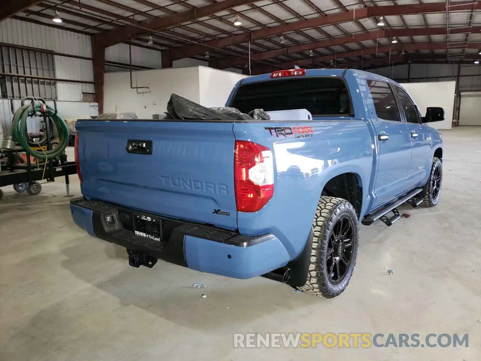 4 Photograph of a damaged car 5TFDY5F17LX924437 TOYOTA TUNDRA 2020