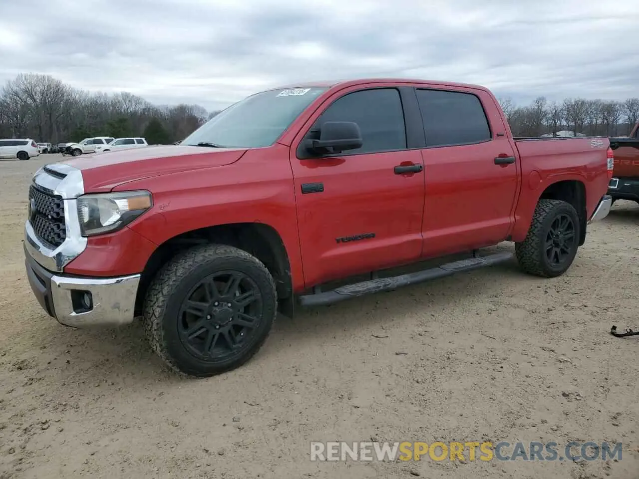 1 Photograph of a damaged car 5TFDY5F17LX935289 TOYOTA TUNDRA 2020