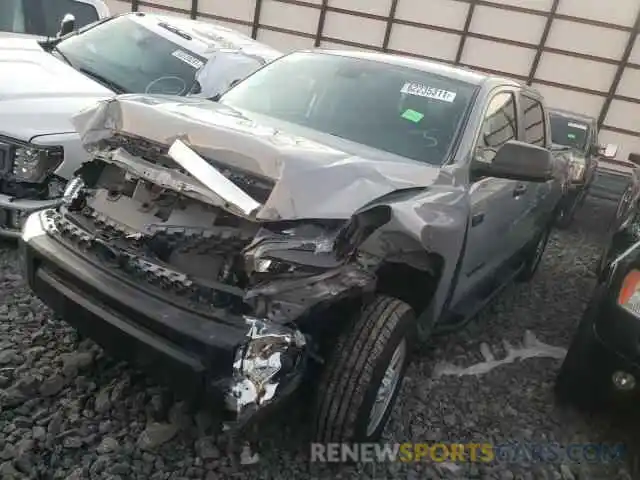 2 Photograph of a damaged car 5TFDY5F17LX953131 TOYOTA TUNDRA 2020