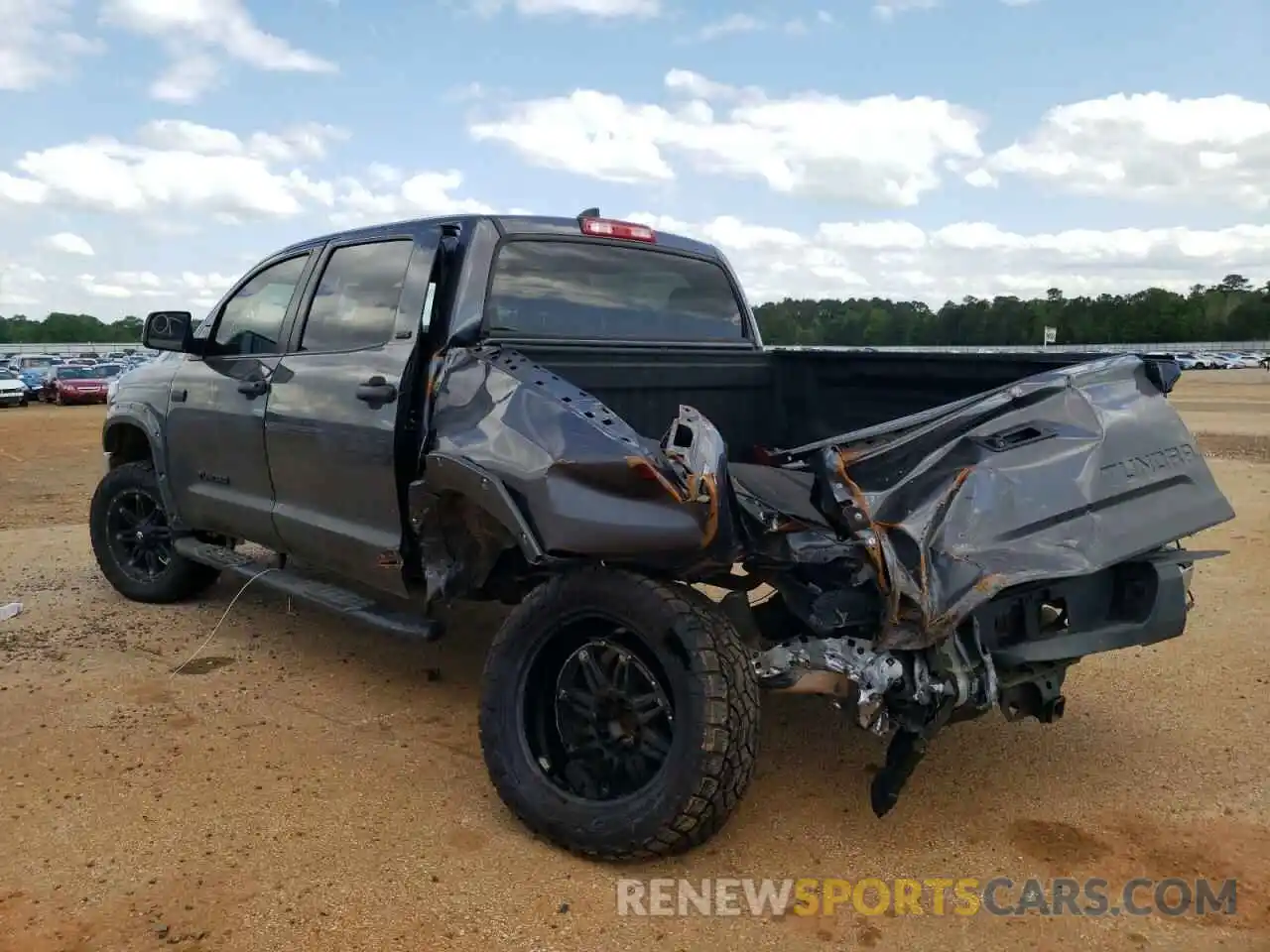 3 Photograph of a damaged car 5TFDY5F18LX884272 TOYOTA TUNDRA 2020