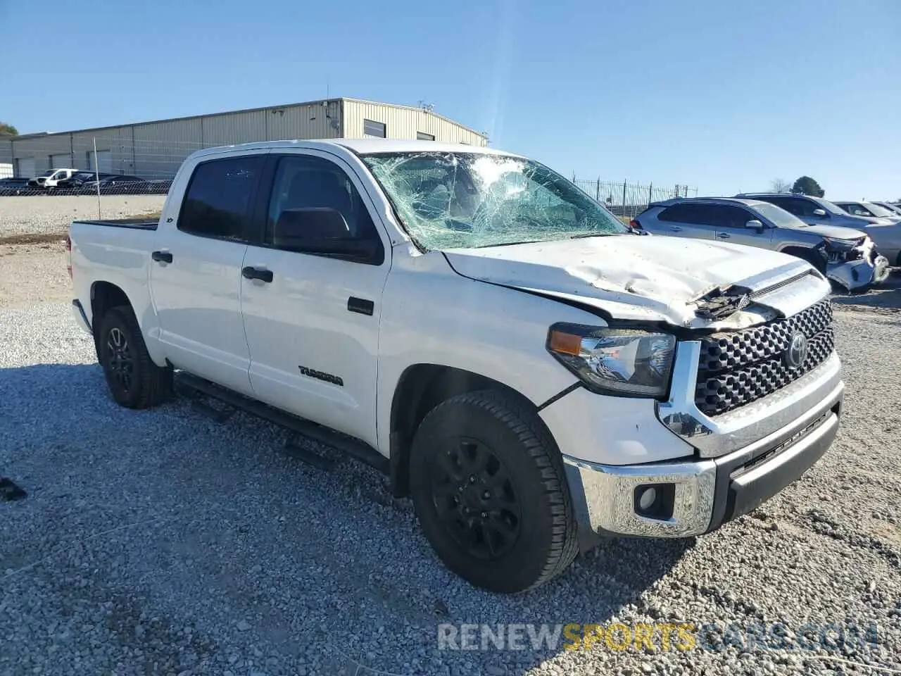 4 Photograph of a damaged car 5TFDY5F18LX937276 TOYOTA TUNDRA 2020