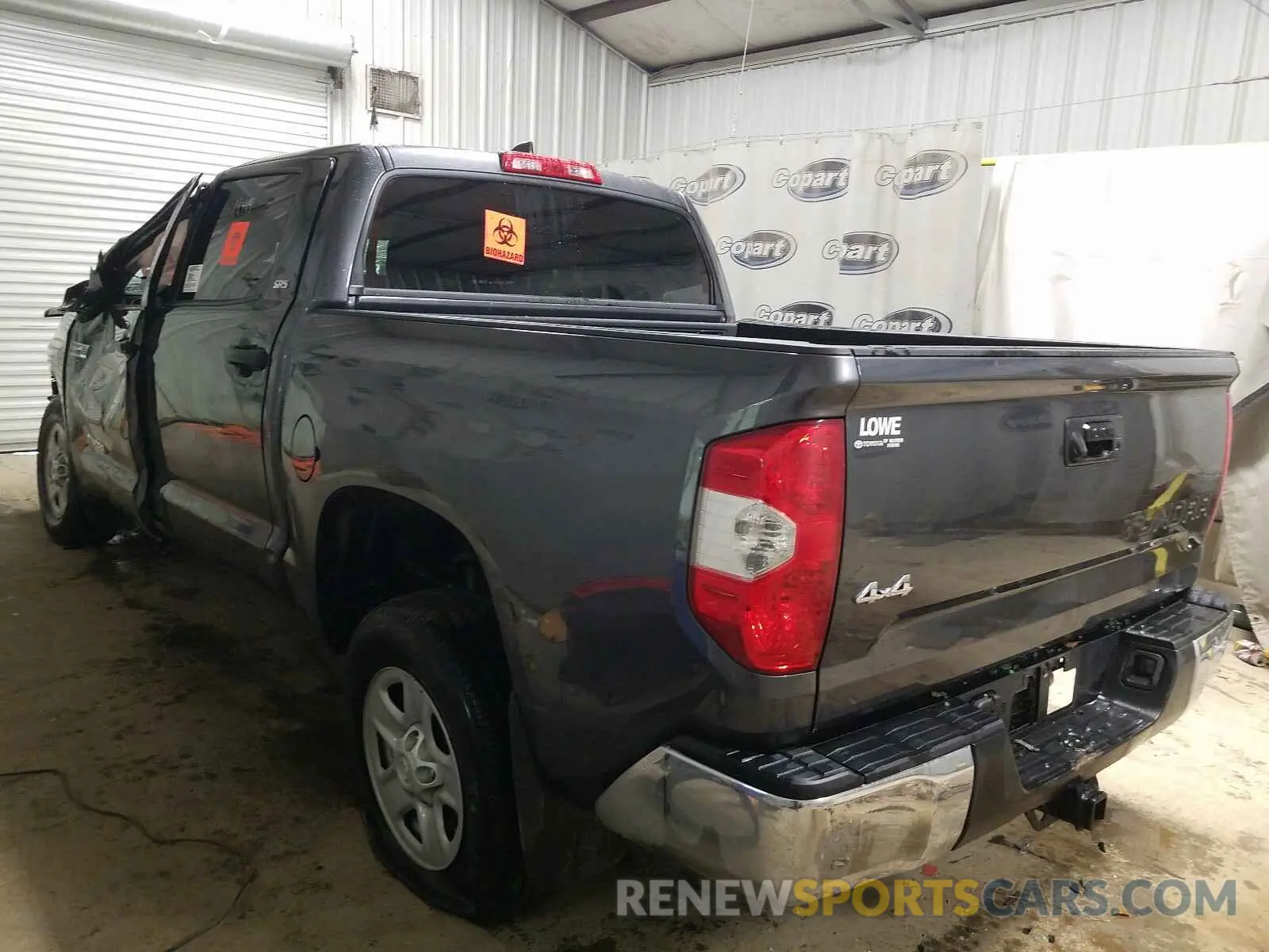 3 Photograph of a damaged car 5TFDY5F18LX941053 TOYOTA TUNDRA 2020