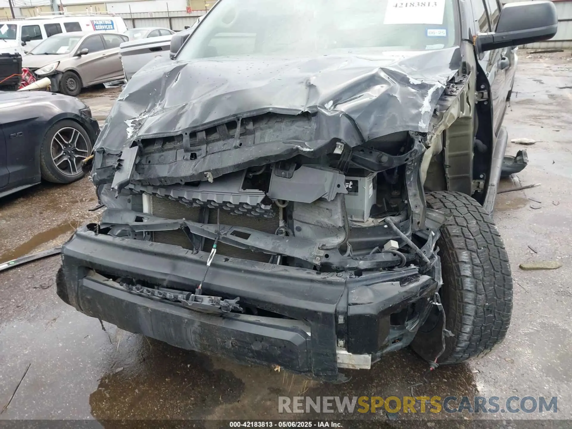 6 Photograph of a damaged car 5TFDY5F18LX954241 TOYOTA TUNDRA 2020