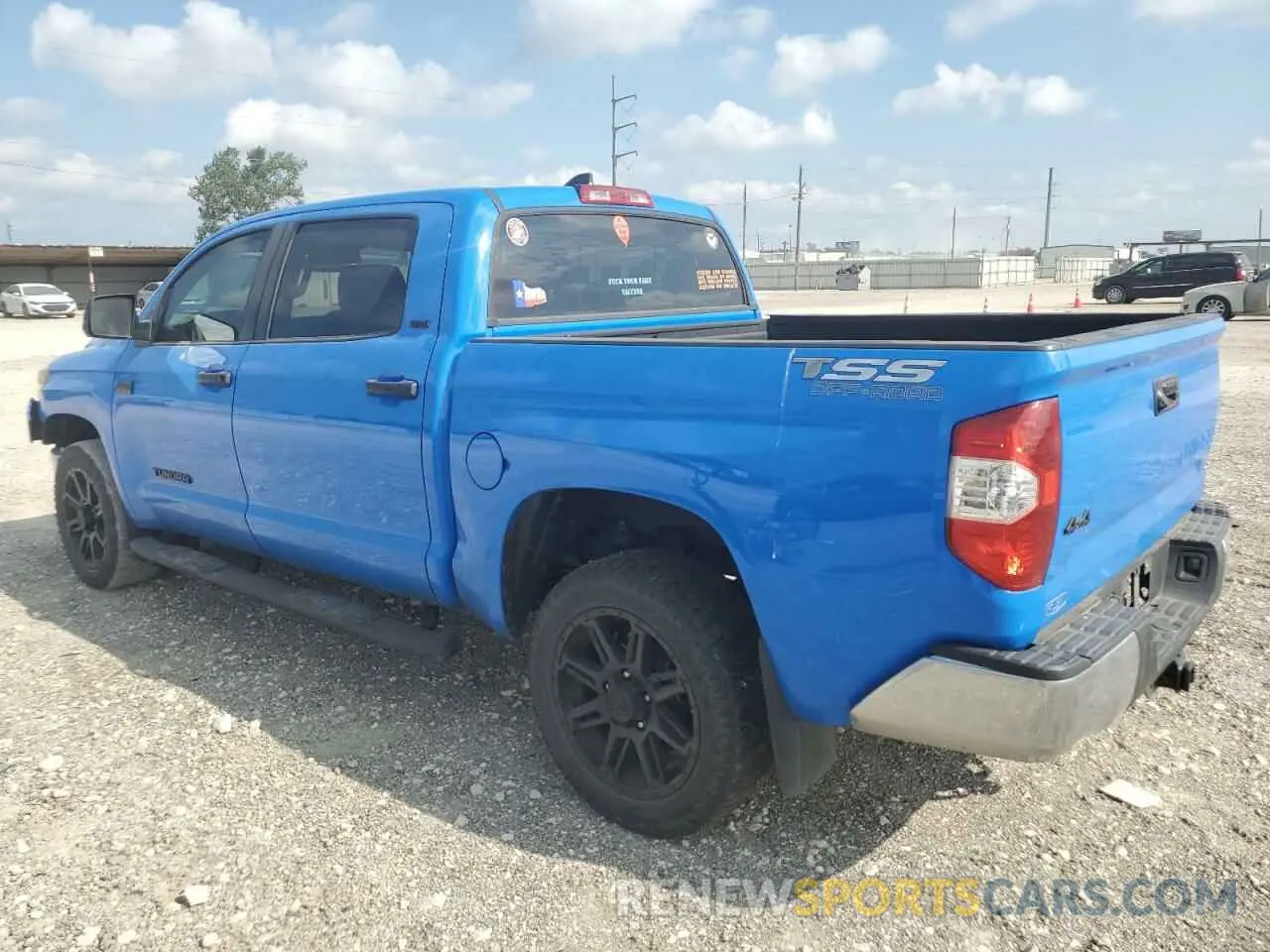 2 Photograph of a damaged car 5TFDY5F19LX880313 TOYOTA TUNDRA 2020