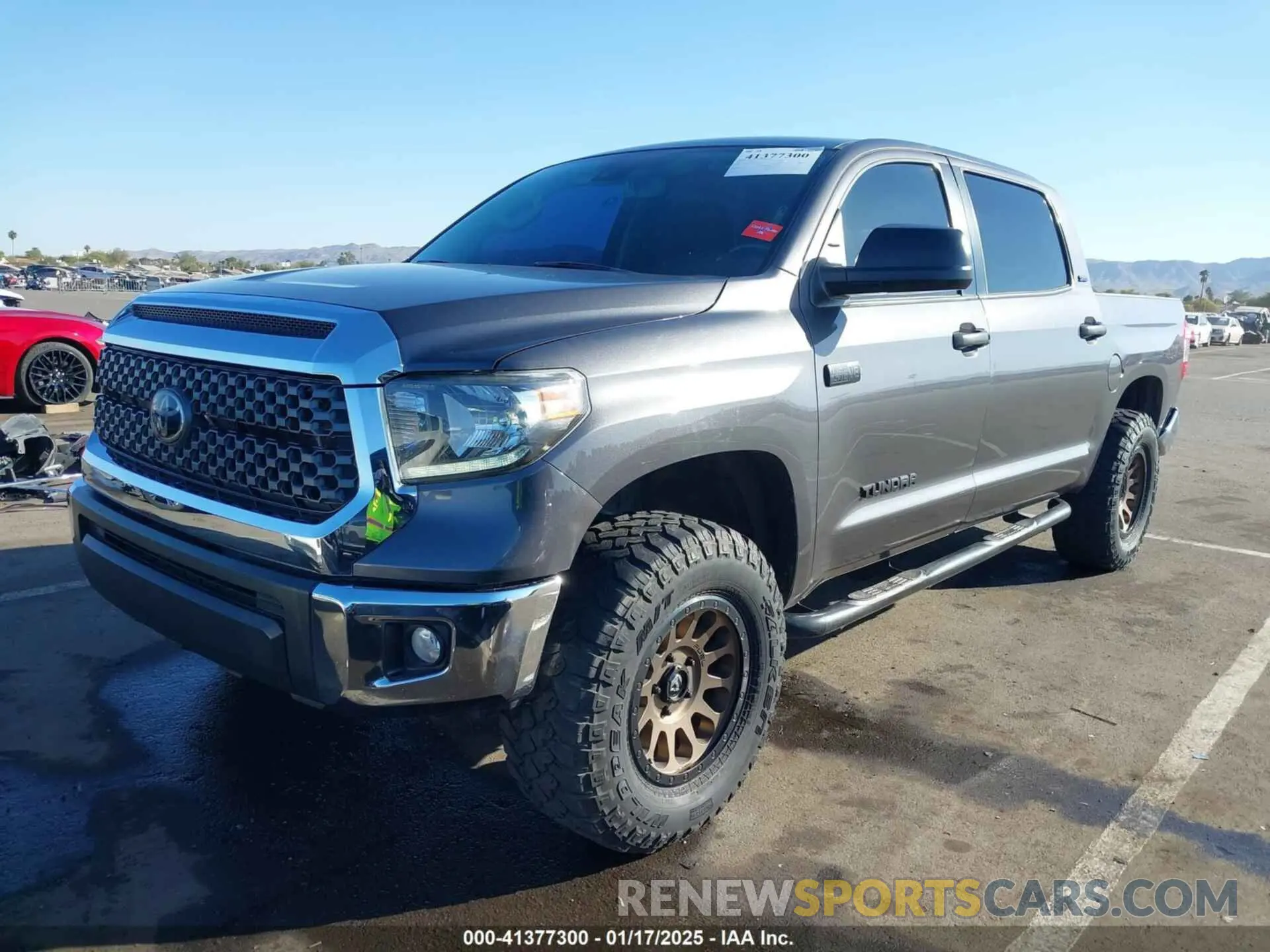 2 Photograph of a damaged car 5TFDY5F19LX936170 TOYOTA TUNDRA 2020