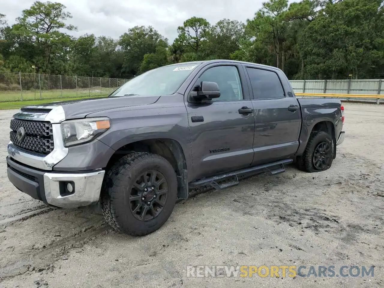 1 Photograph of a damaged car 5TFEY5F10LX265167 TOYOTA TUNDRA 2020