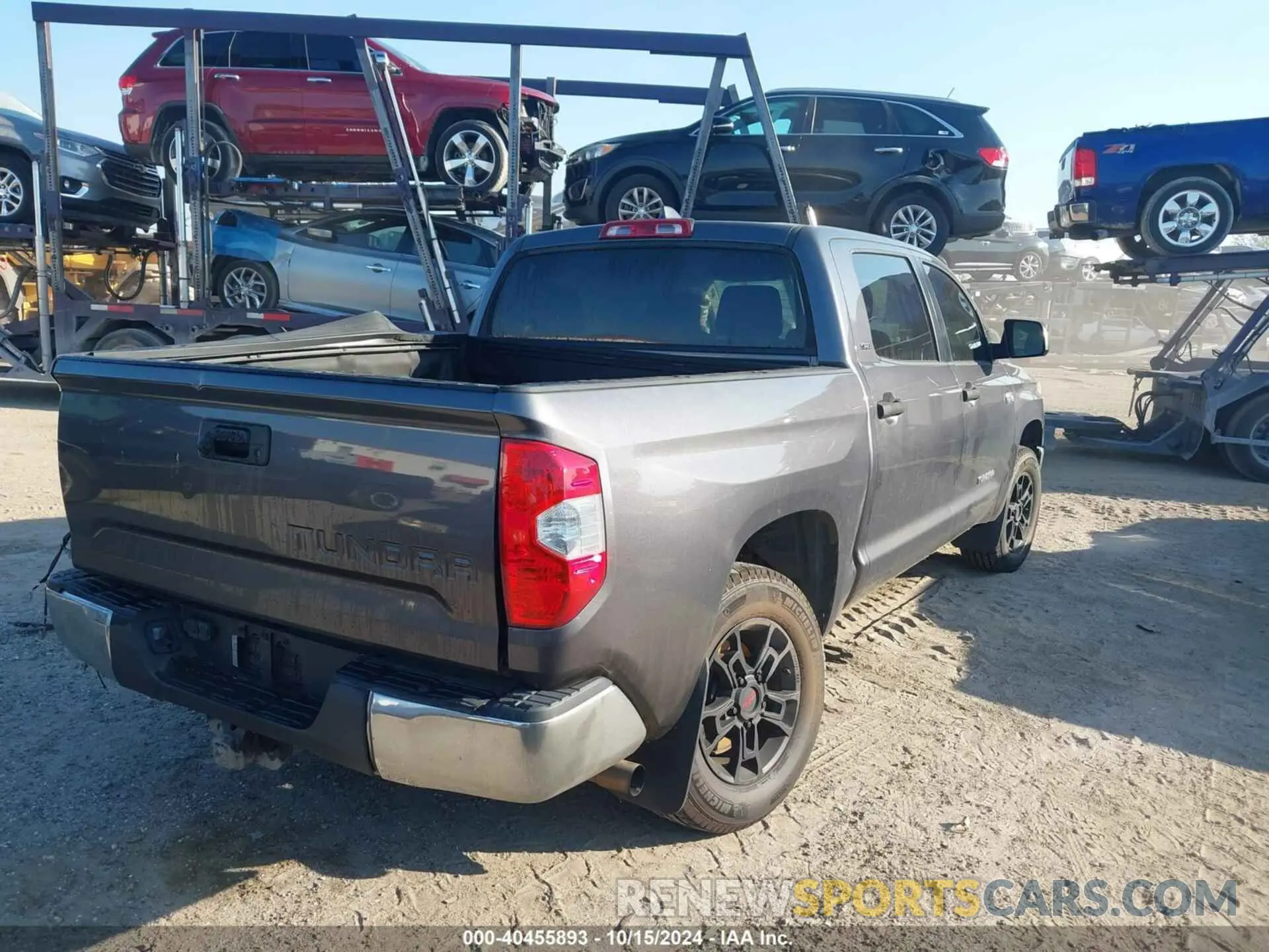 4 Photograph of a damaged car 5TFEY5F10LX266304 TOYOTA TUNDRA 2020