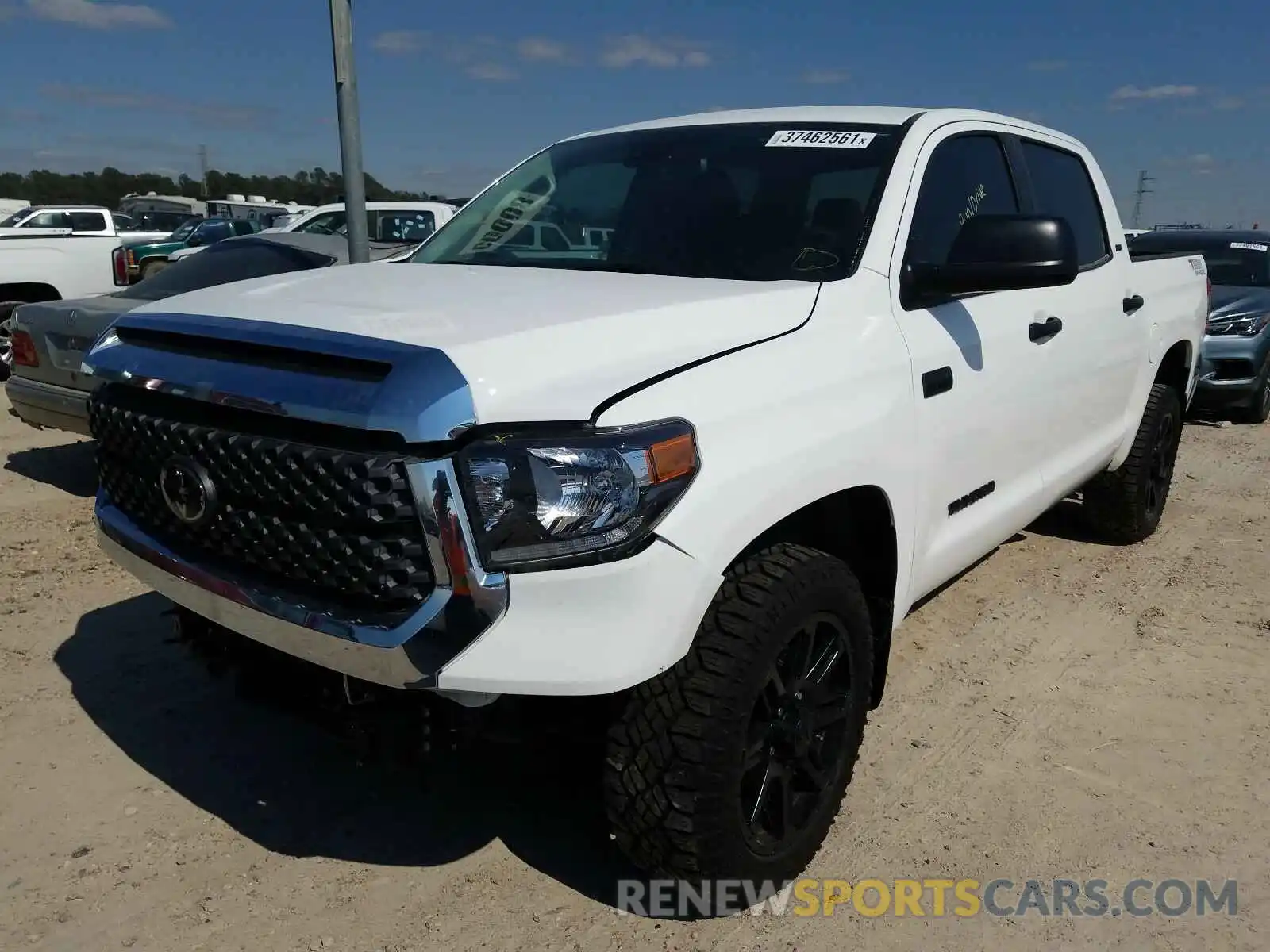 2 Photograph of a damaged car 5TFEY5F10LX269140 TOYOTA TUNDRA 2020