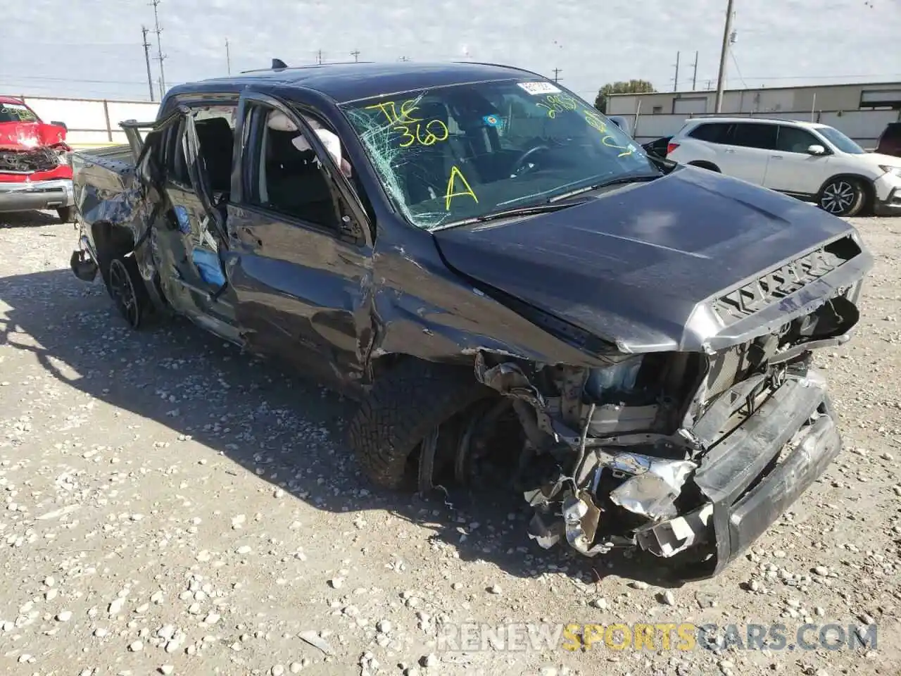 1 Photograph of a damaged car 5TFEY5F10LX269834 TOYOTA TUNDRA 2020