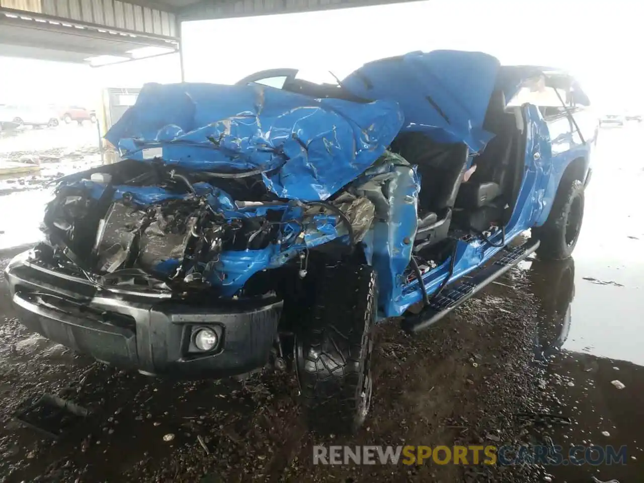 2 Photograph of a damaged car 5TFEY5F10LX271647 TOYOTA TUNDRA 2020