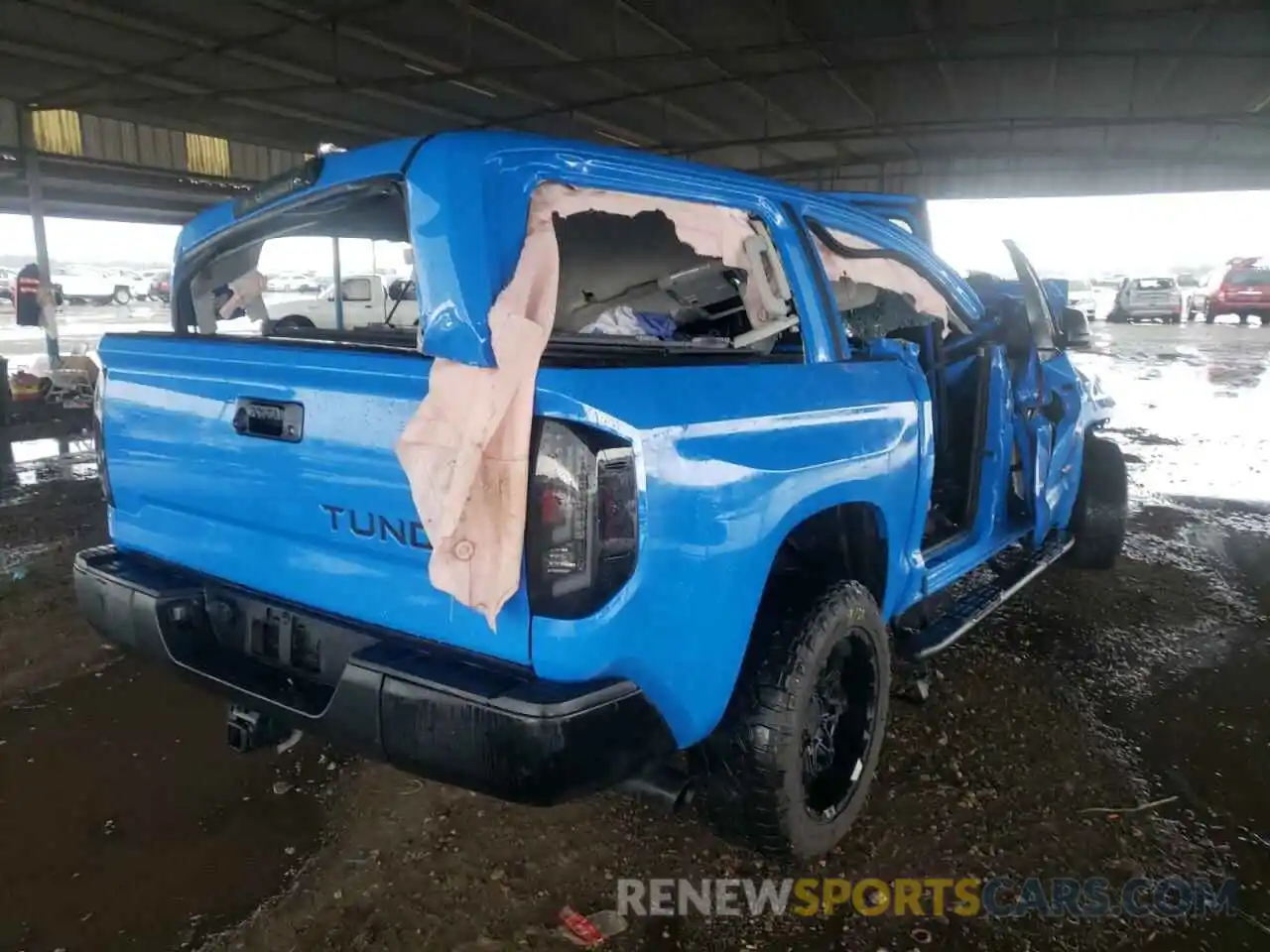 4 Photograph of a damaged car 5TFEY5F10LX271647 TOYOTA TUNDRA 2020