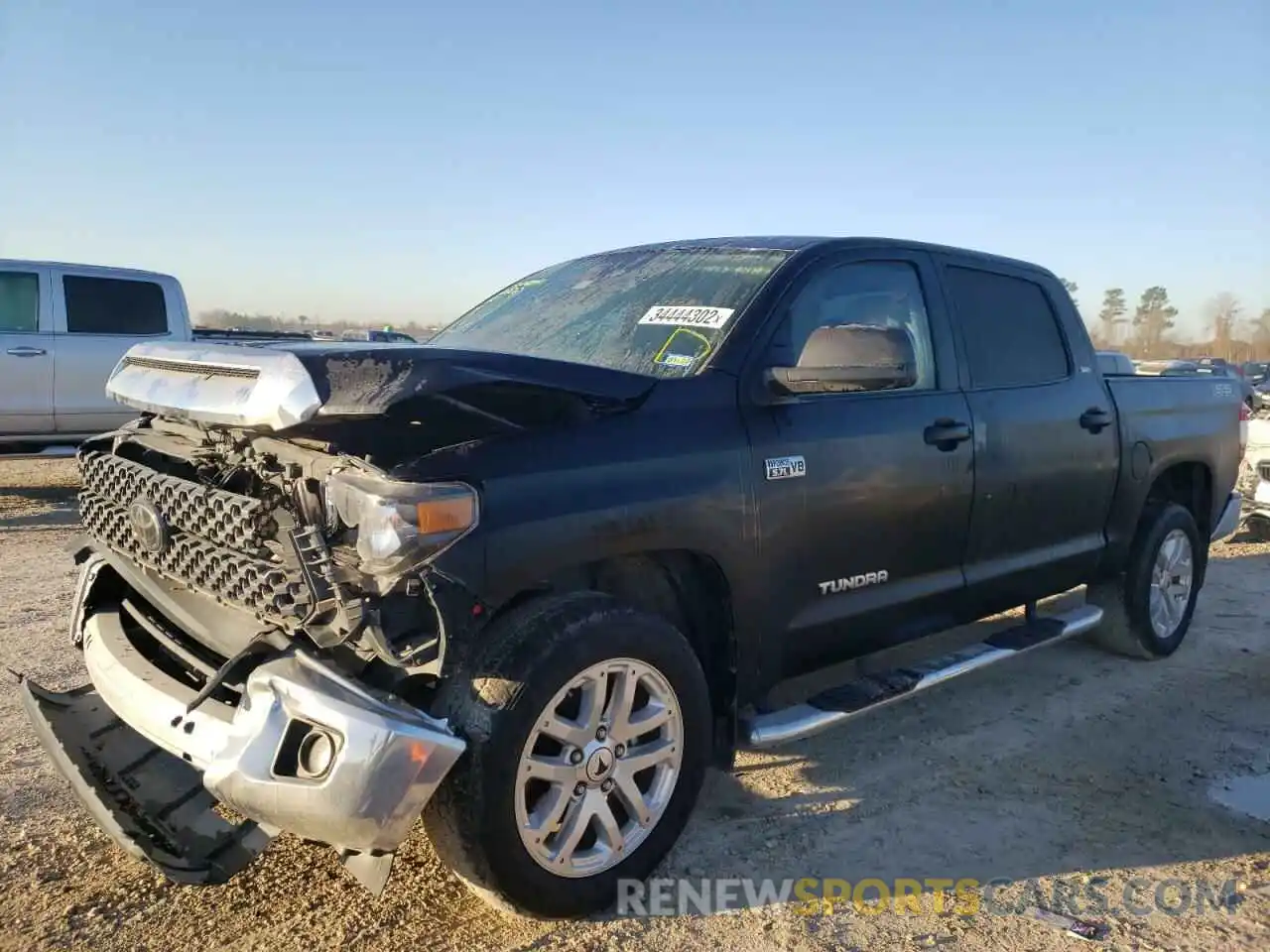 2 Photograph of a damaged car 5TFEY5F12LX256003 TOYOTA TUNDRA 2020