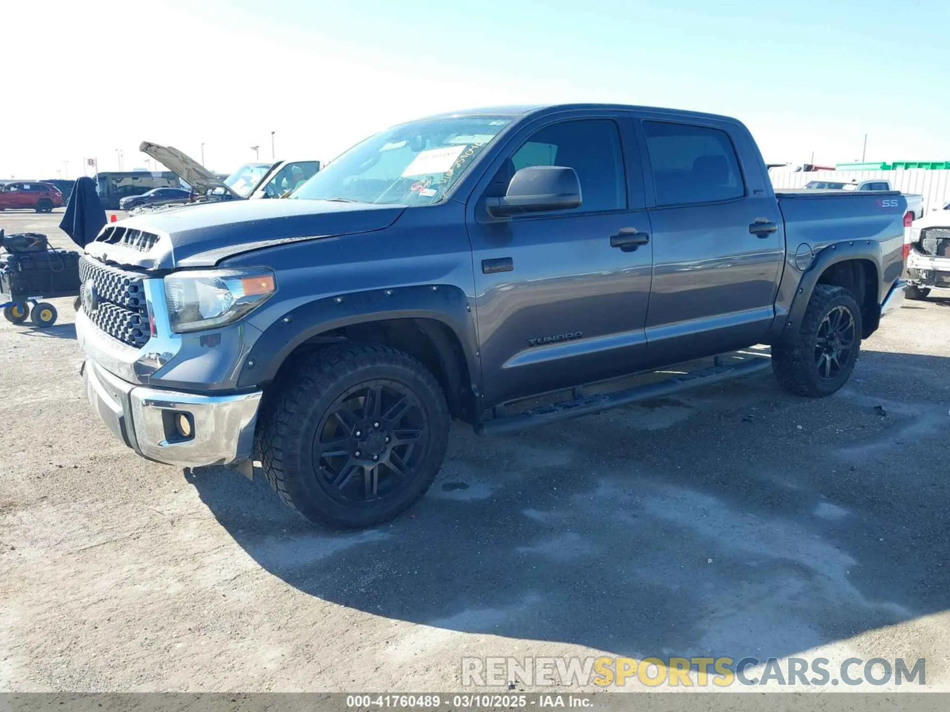 2 Photograph of a damaged car 5TFEY5F12LX259046 TOYOTA TUNDRA 2020