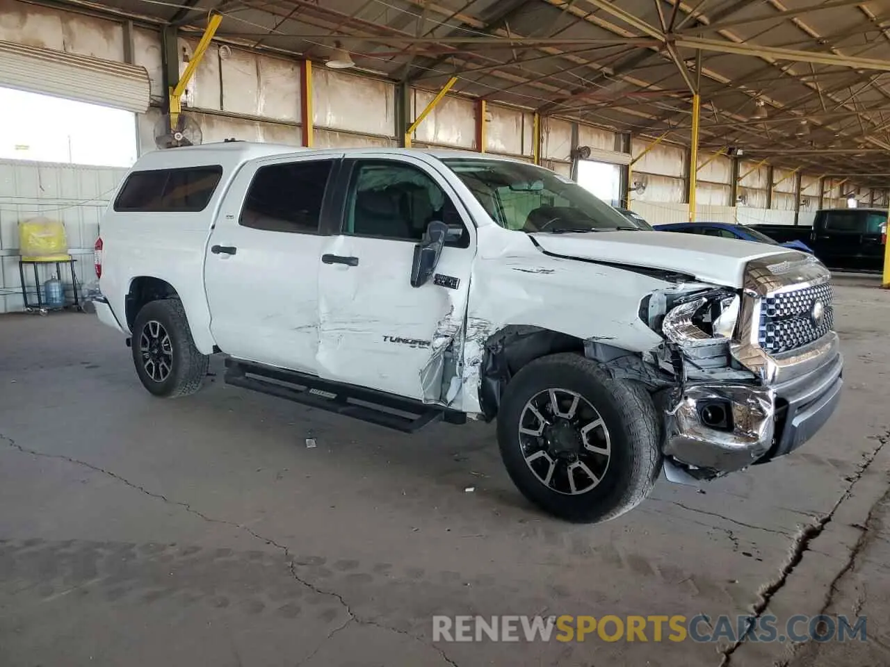 4 Photograph of a damaged car 5TFEY5F12LX270855 TOYOTA TUNDRA 2020