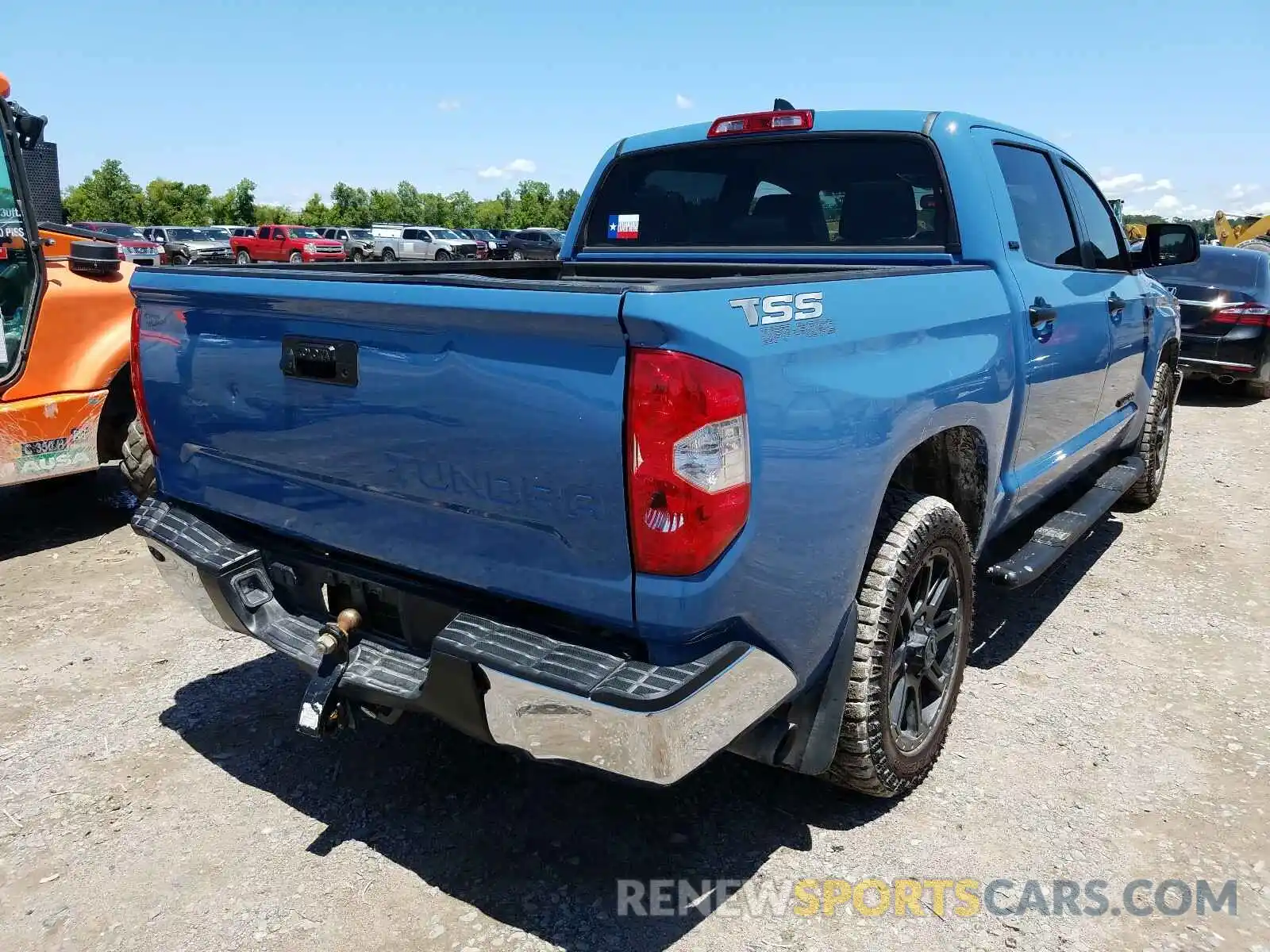 4 Photograph of a damaged car 5TFEY5F13LX259380 TOYOTA TUNDRA 2020