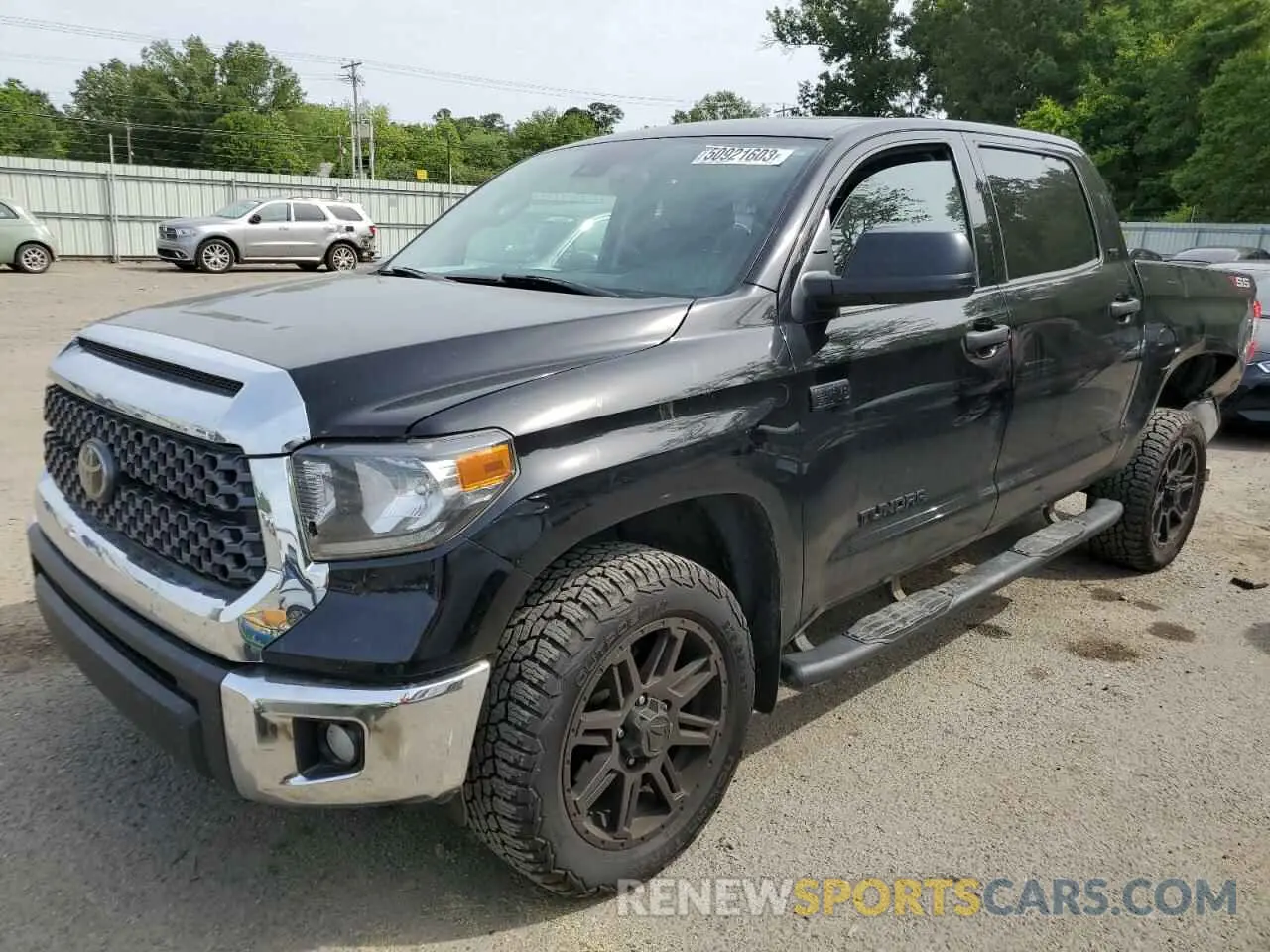 1 Photograph of a damaged car 5TFEY5F13LX261128 TOYOTA TUNDRA 2020