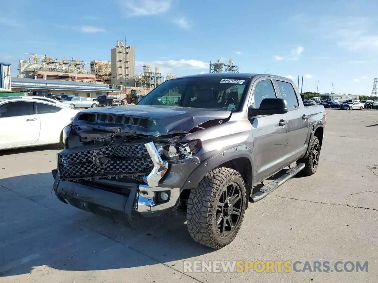 2 Photograph of a damaged car 5TFEY5F13LX269827 TOYOTA TUNDRA 2020