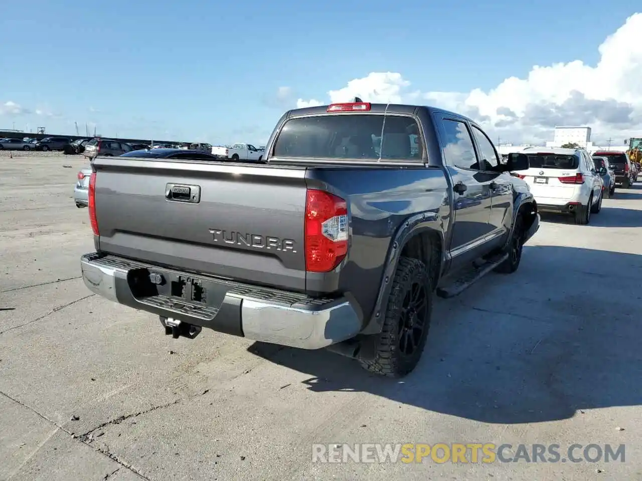 4 Photograph of a damaged car 5TFEY5F13LX269827 TOYOTA TUNDRA 2020