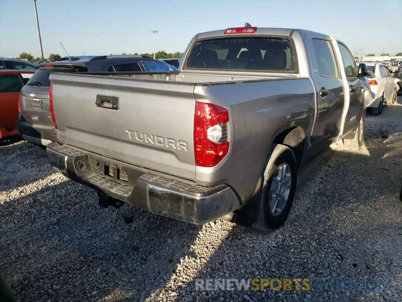 4 Photograph of a damaged car 5TFEY5F14LX256245 TOYOTA TUNDRA 2020