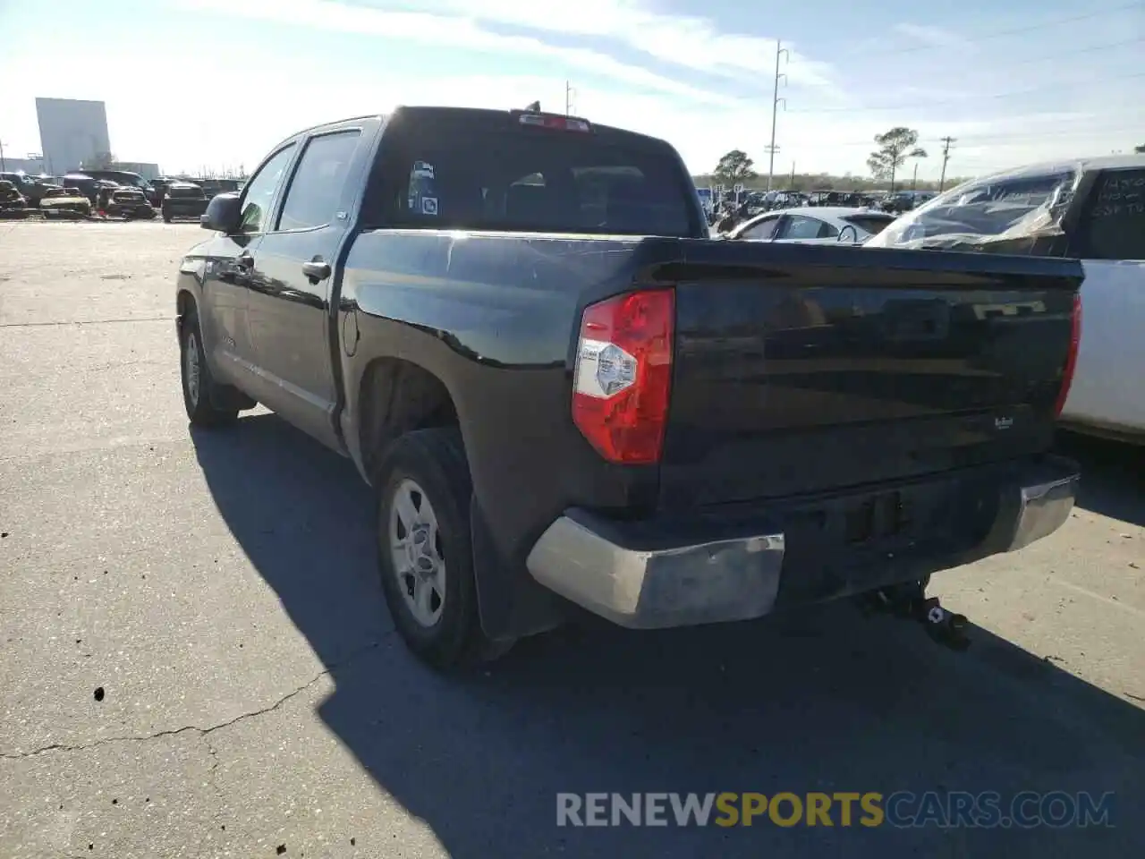 3 Photograph of a damaged car 5TFEY5F14LX265544 TOYOTA TUNDRA 2020