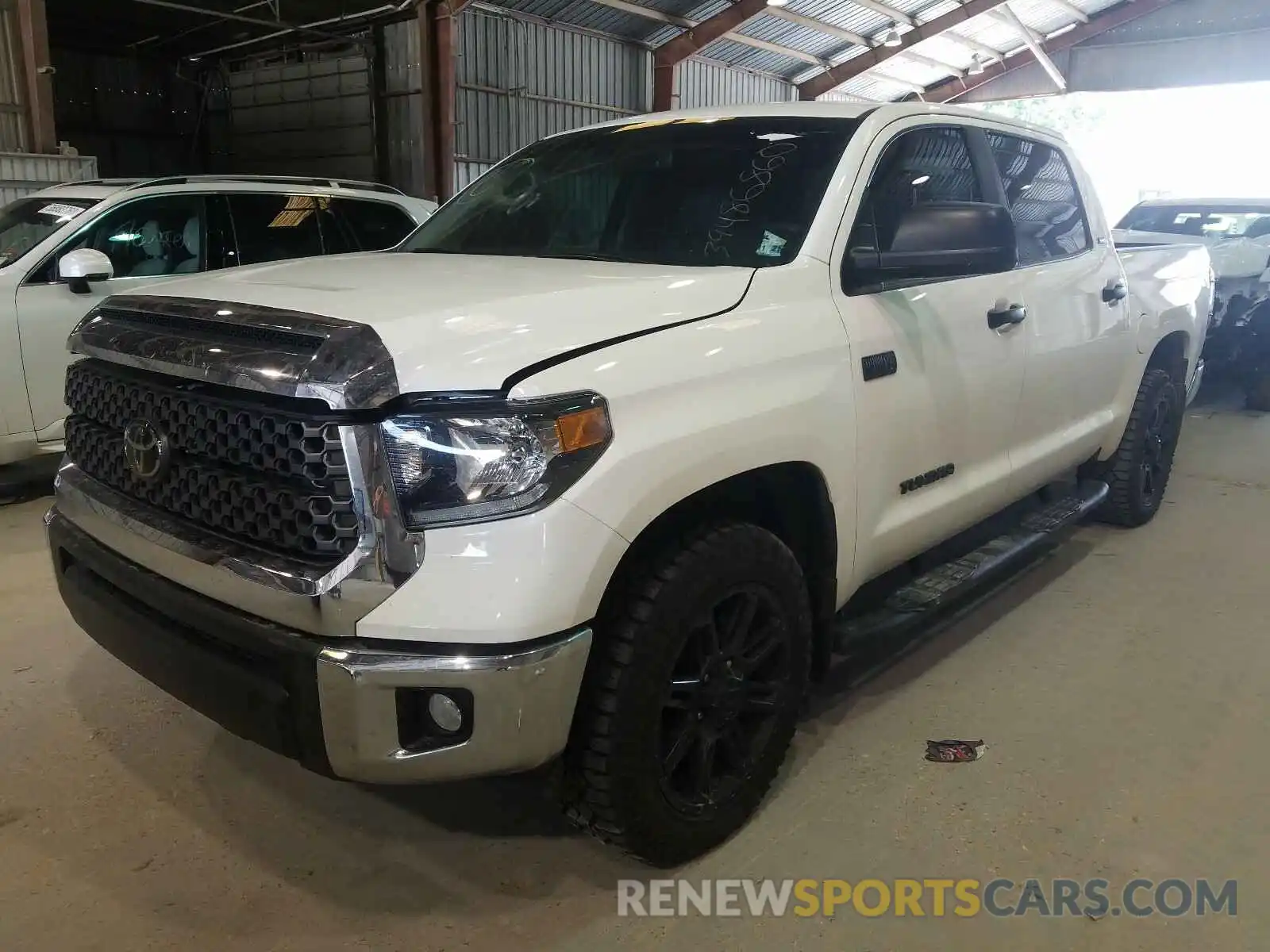 2 Photograph of a damaged car 5TFEY5F15LX261485 TOYOTA TUNDRA 2020