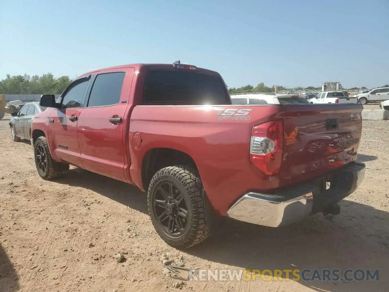 2 Photograph of a damaged car 5TFEY5F17LX261763 TOYOTA TUNDRA 2020