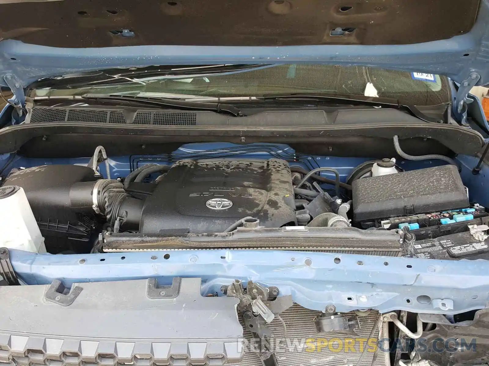 7 Photograph of a damaged car 5TFEY5F18LX260797 TOYOTA TUNDRA 2020