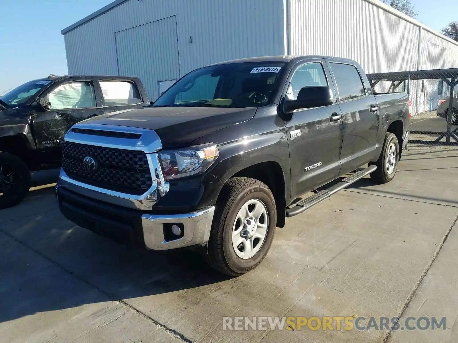 2 Photograph of a damaged car 5TFEY5F19LX263160 TOYOTA TUNDRA 2020