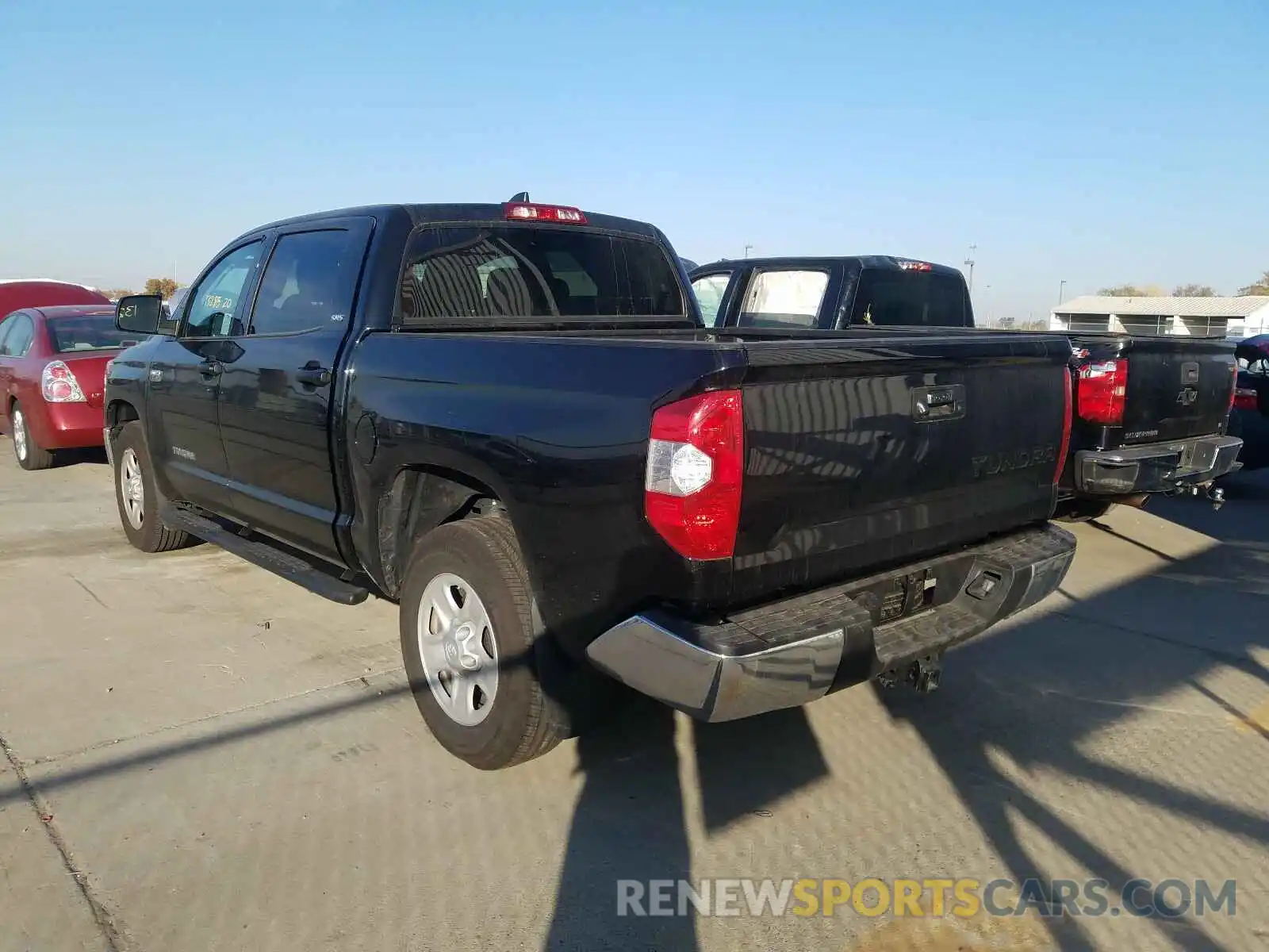 3 Photograph of a damaged car 5TFEY5F19LX263160 TOYOTA TUNDRA 2020