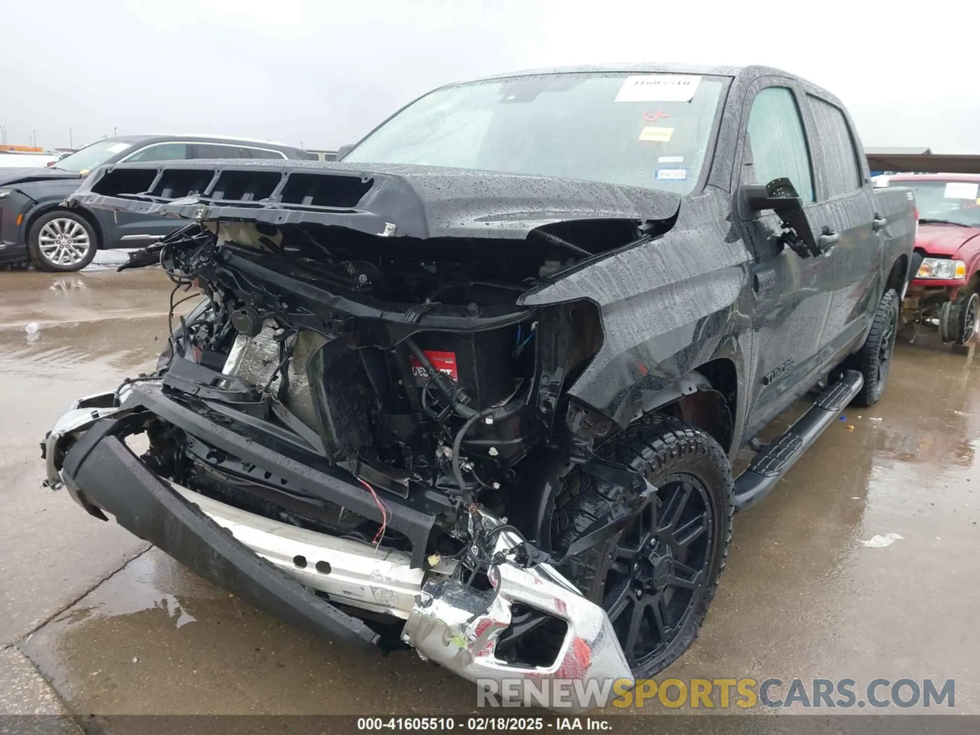 2 Photograph of a damaged car 5TFEY5F19LX265572 TOYOTA TUNDRA 2020