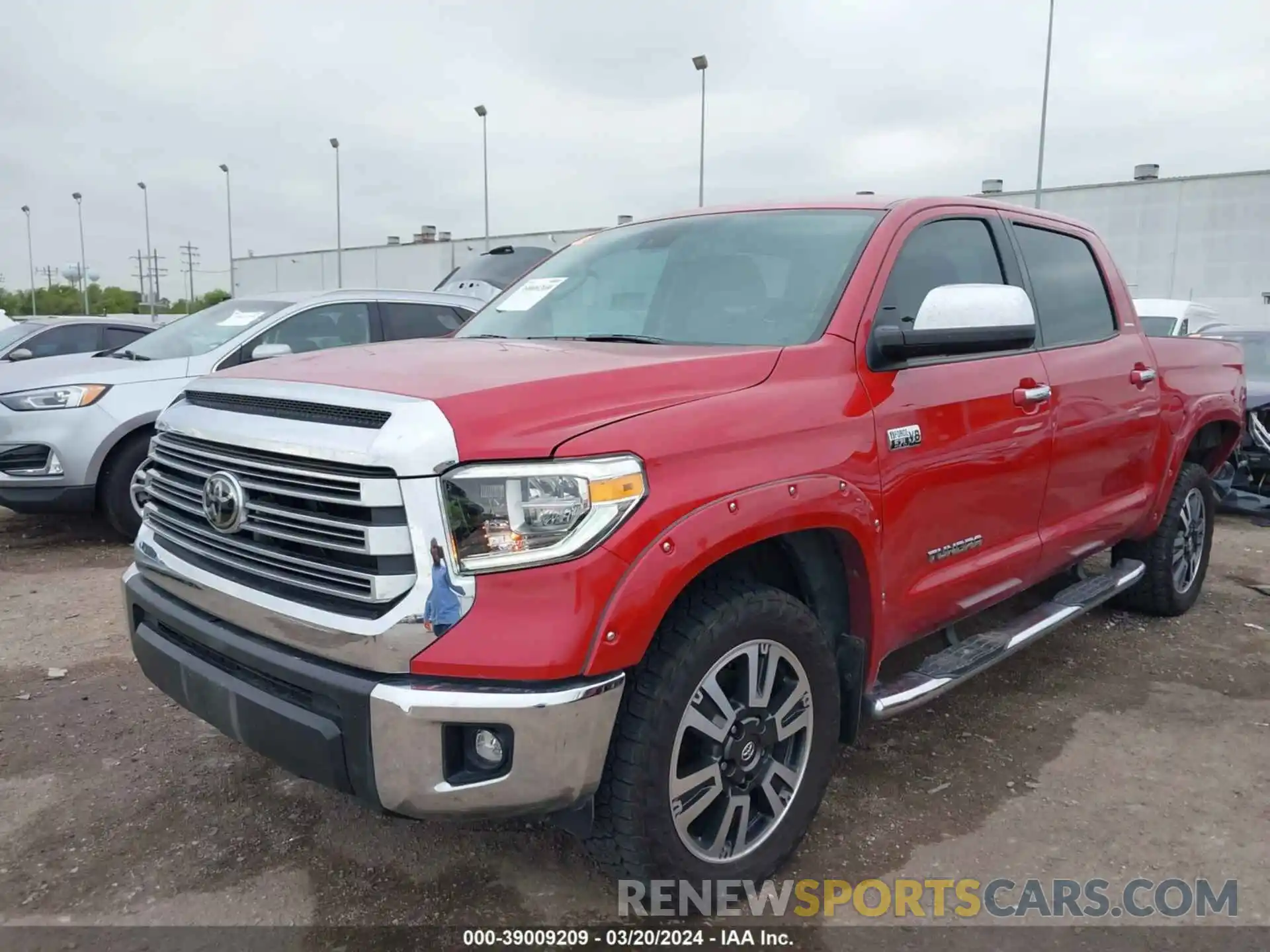 2 Photograph of a damaged car 5TFFY5F10LX265982 TOYOTA TUNDRA 2020