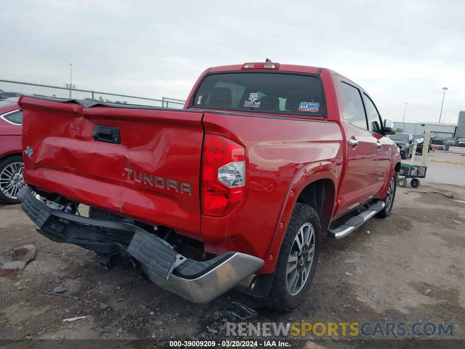 4 Photograph of a damaged car 5TFFY5F10LX265982 TOYOTA TUNDRA 2020