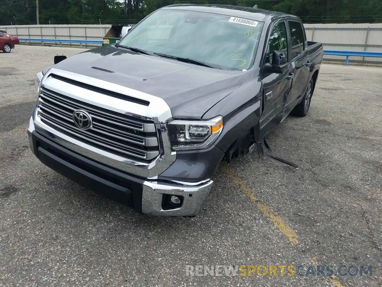 2 Photograph of a damaged car 5TFFY5F10LX266808 TOYOTA TUNDRA 2020