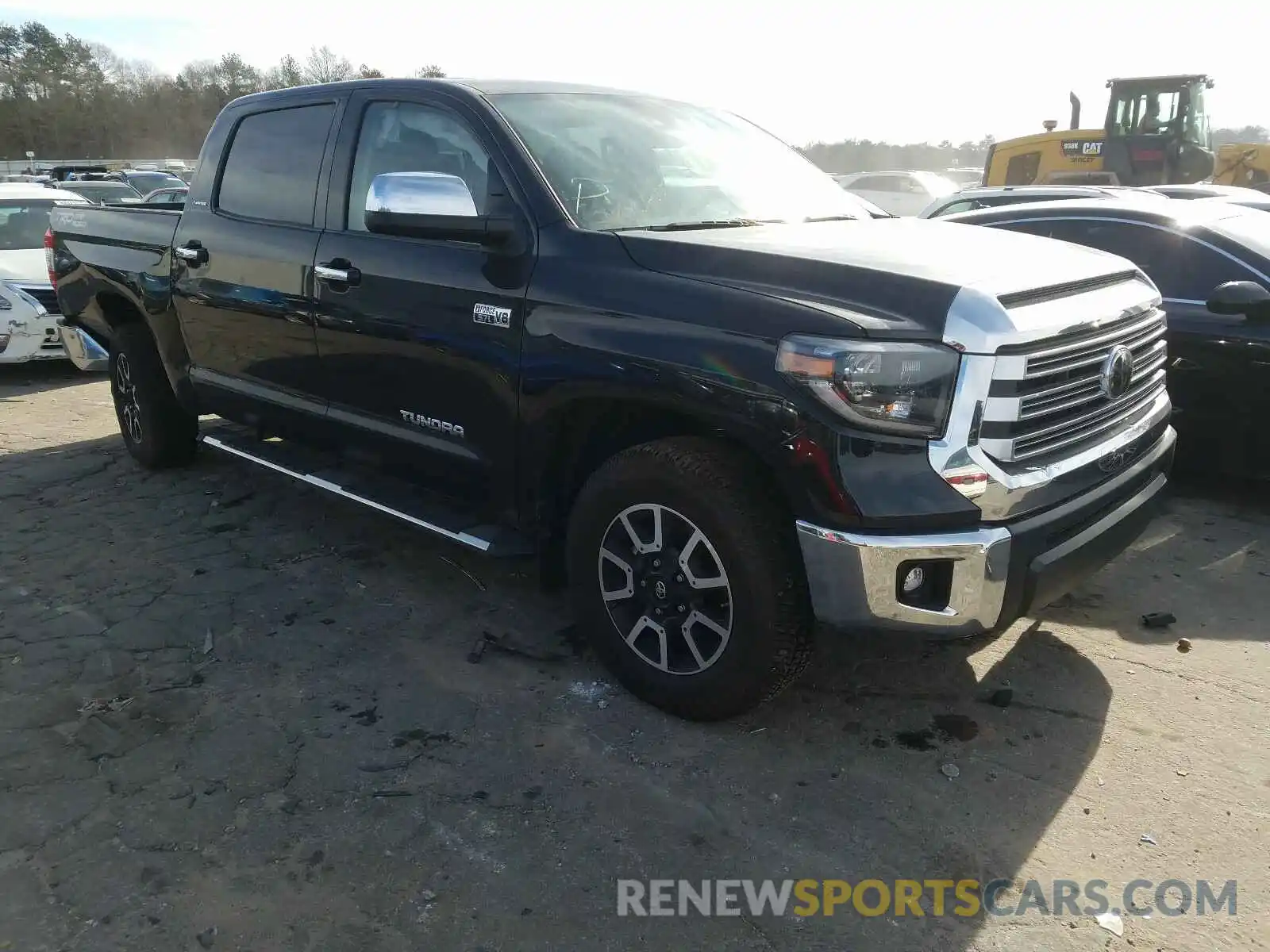 1 Photograph of a damaged car 5TFFY5F13LX259495 TOYOTA TUNDRA 2020