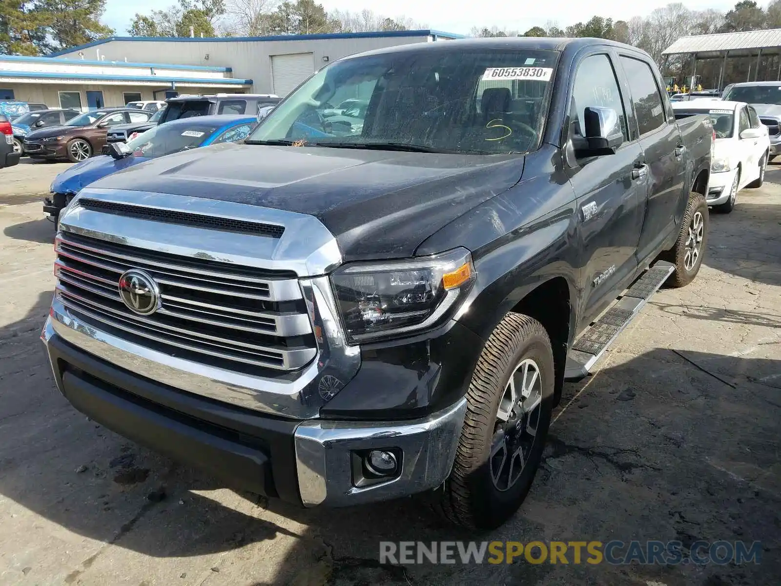 2 Photograph of a damaged car 5TFFY5F13LX259495 TOYOTA TUNDRA 2020