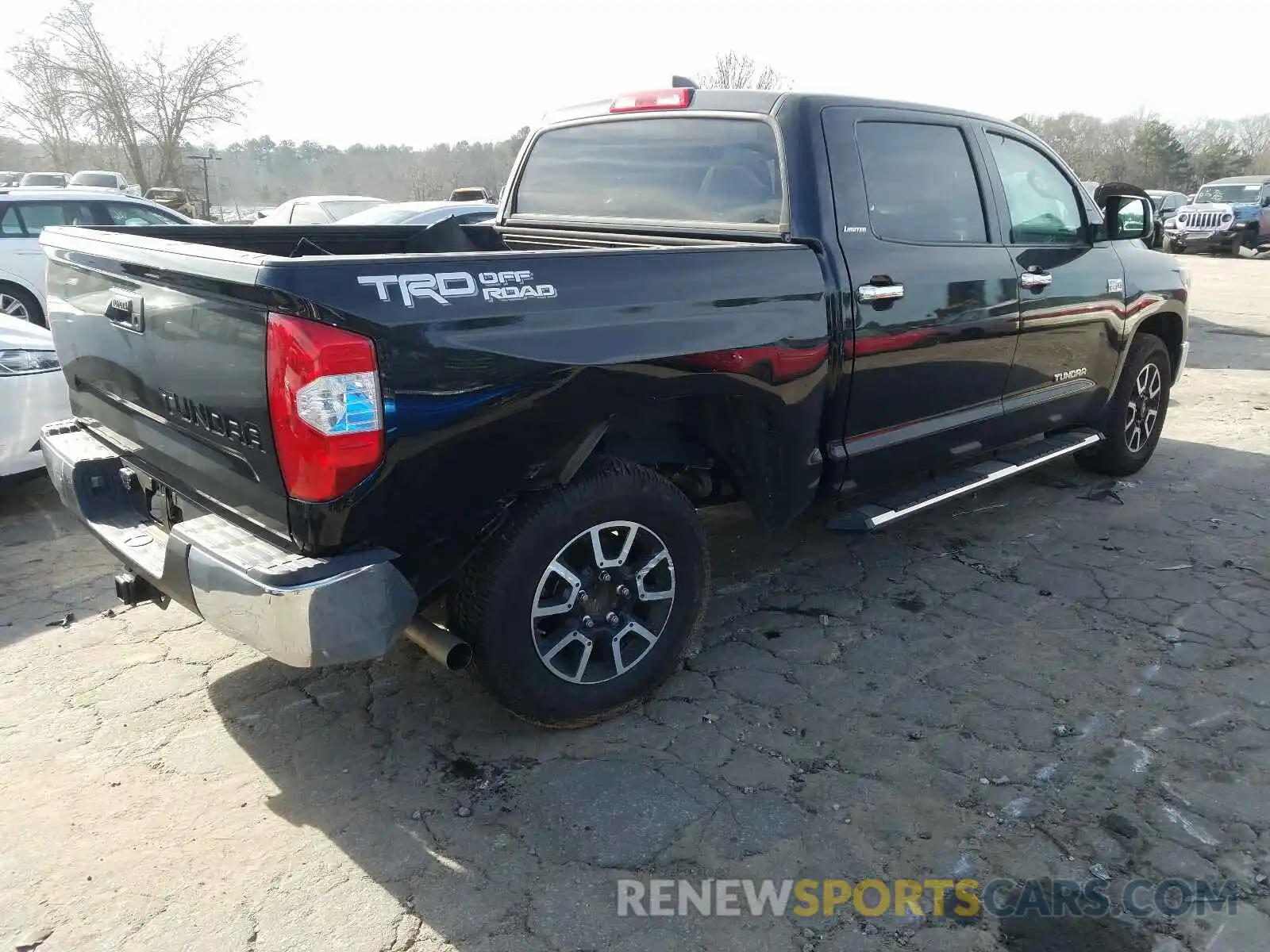 4 Photograph of a damaged car 5TFFY5F13LX259495 TOYOTA TUNDRA 2020