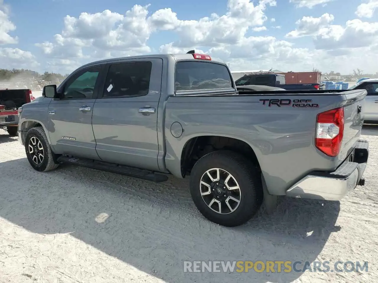 2 Photograph of a damaged car 5TFFY5F14LX264804 TOYOTA TUNDRA 2020