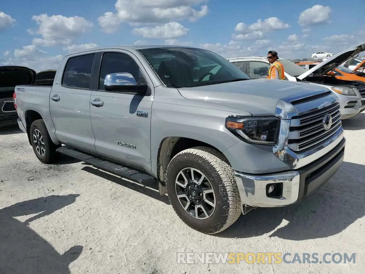4 Photograph of a damaged car 5TFFY5F14LX264804 TOYOTA TUNDRA 2020