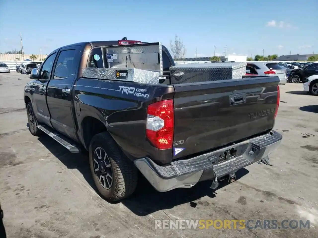 3 Photograph of a damaged car 5TFFY5F17LX261170 TOYOTA TUNDRA 2020